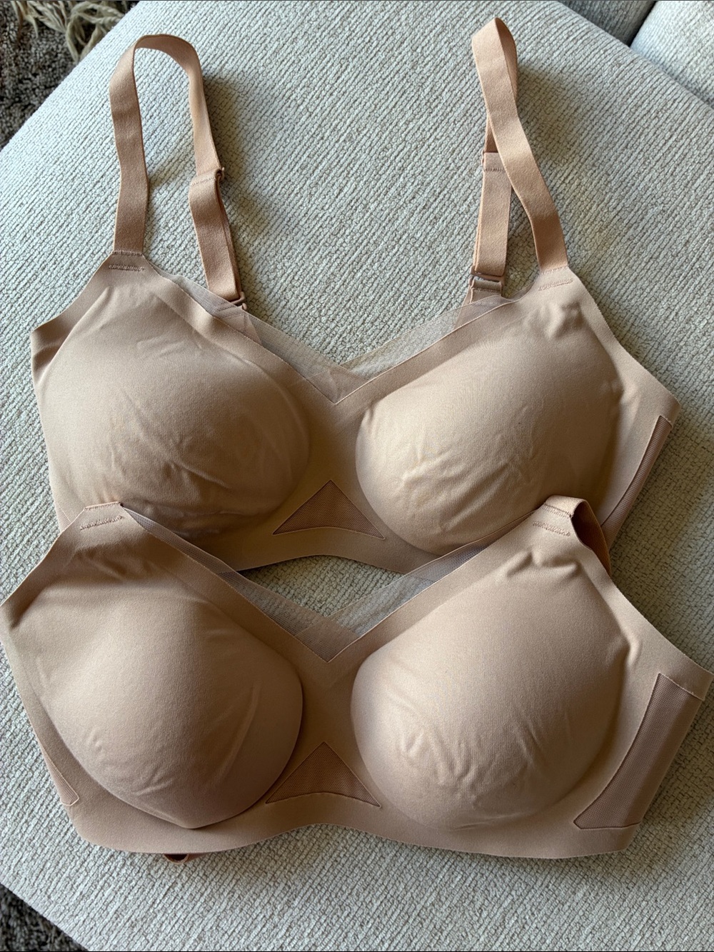 Two Honeylove CrossOver Bras